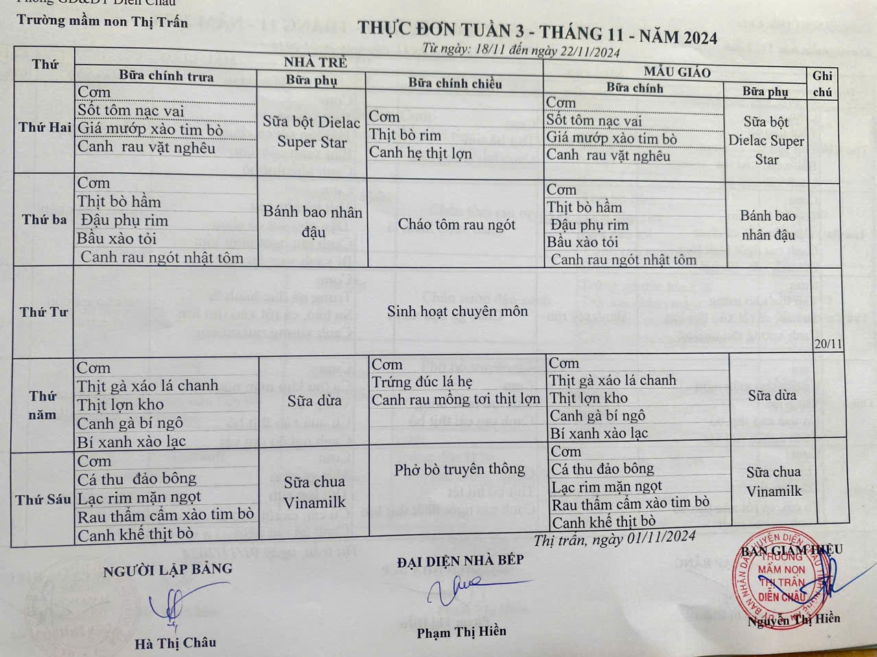 Tuần 3   Tháng 11